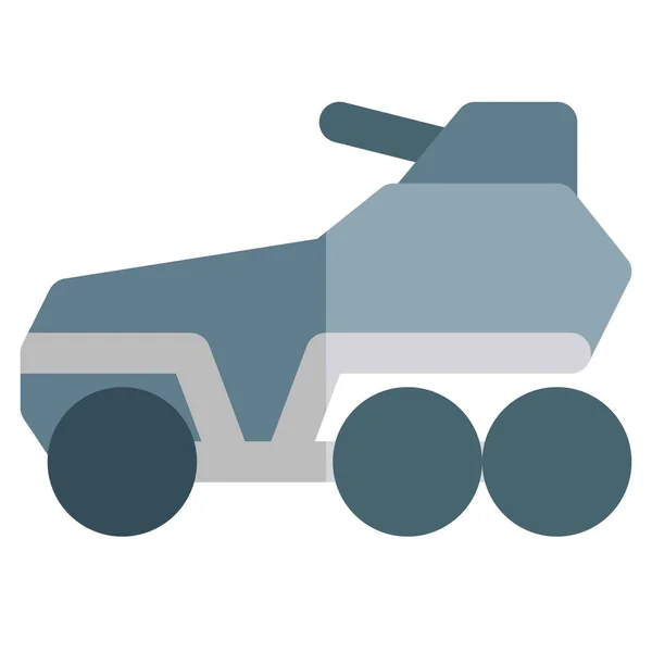 装甲Mpv 战时有安全保障的车辆 — 图库矢量图片