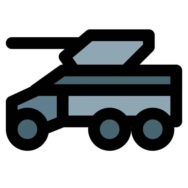 专用车辆 装甲Mpv — 图库矢量图片