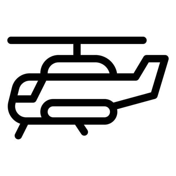 Vrtulník Připraven Startu — Stockový vektor