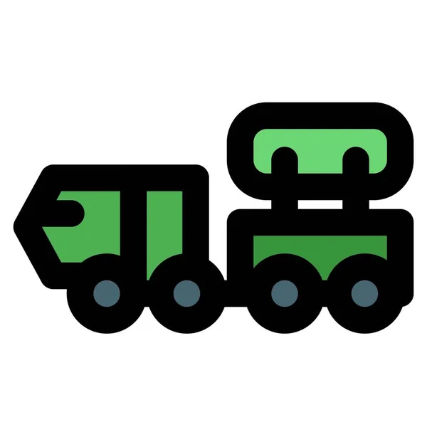 Hemtt Véhicule Utilisé Pour Transport Marchandises — Image vectorielle