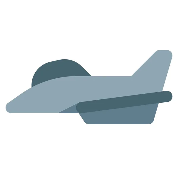 Samolot Odrzutowy Używany Głównie Walki Powietrznej — Wektor stockowy