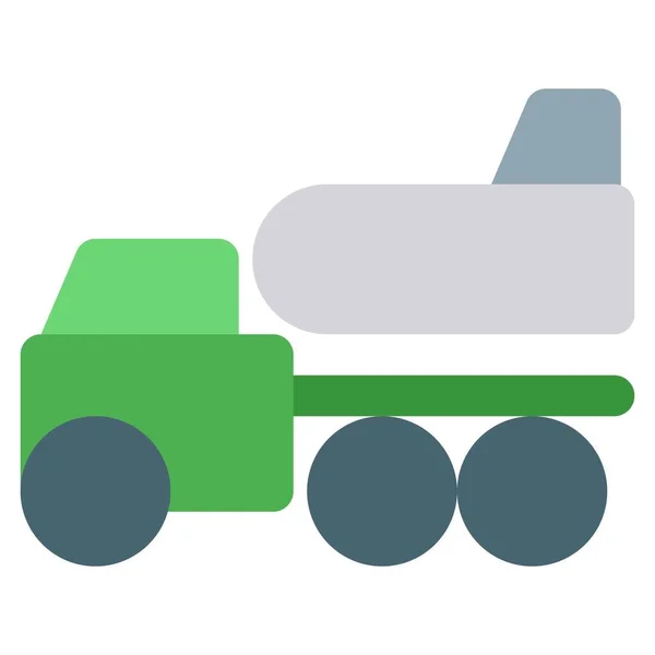 Camião Utilizado Para Transportar Lançar Mísseis —  Vetores de Stock