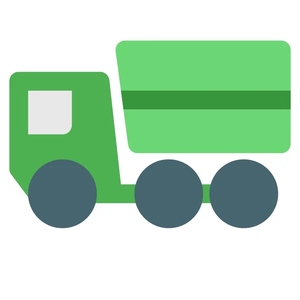 Tracteur Tactique Hors Route Avec Moteur Diesel — Image vectorielle