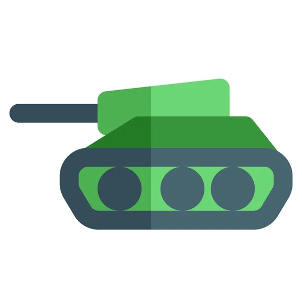 Fighter Tank Met Rupsbanden — Stockvector