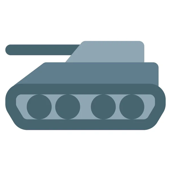 Tanque Vehículo Blindado Combate — Vector de stock