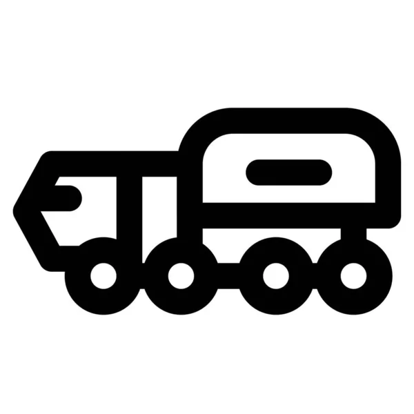 Tankbil Som Transporterar Stora Mängder Vätskor — Stock vektor