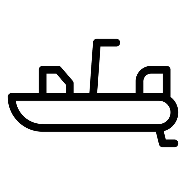 Военный Корабль Оснащенный Оружием Военно Морской Войны — стоковый вектор