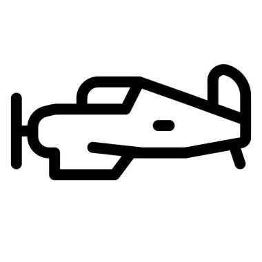 Askeri güçler tarafından kullanılan savaş uçağı.