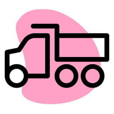 Büyük lastikleri olan off-road askeri aracı.