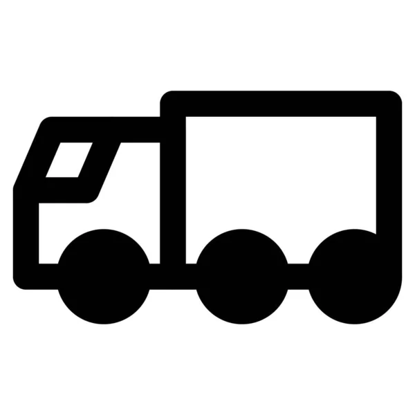 Ciężarówka Terenowa Elastycznym Zawieszeniem — Wektor stockowy