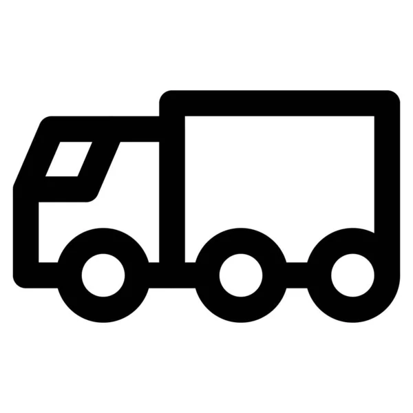 Camião Guerra Road Com Suspensão Flexível — Vetor de Stock
