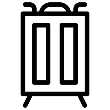 Gardırop, antika bir dolap veya gardırop..