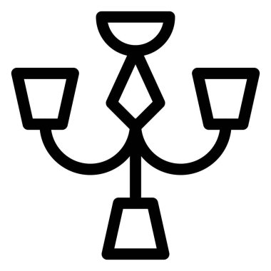 Bir avize ya da lamba armatürü..