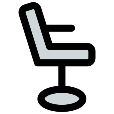 Yan masa eklentisi olan ofis sandalyesi