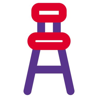 Oturmak için ahşap şık bar taburesi.