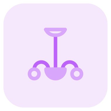 Antika tasarımlı bir aydınlatma armatürü..