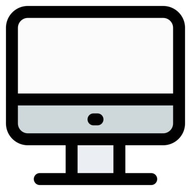 Televizyon eğlence için oturma odasına kurulmuş.