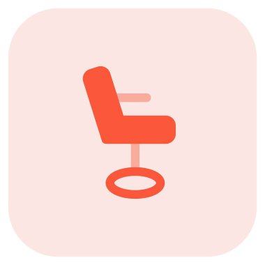 Yan masa eklentisi olan ofis sandalyesi