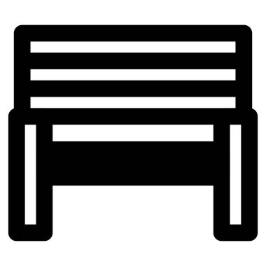 Uzun tahta bank ya da sandalye.