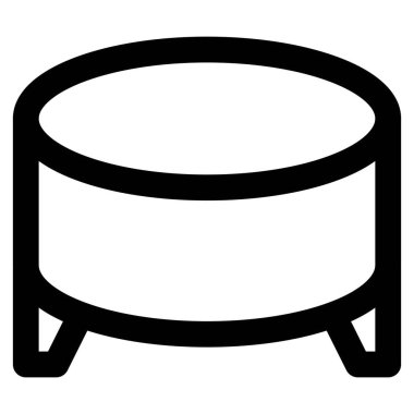 Bacakları desteklemek için kullanılan tabure.