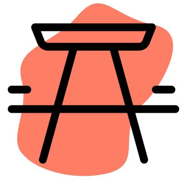 Piknik masası olarak kullanılan esnek mobilyalar.