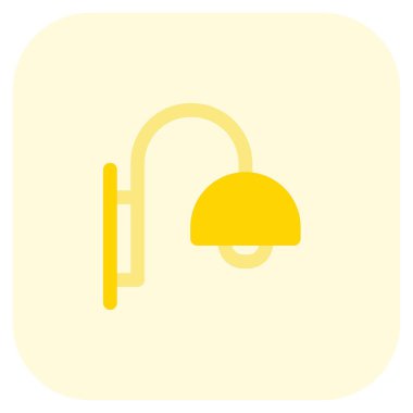 Odaya kubbe şeklindeki duvar ışığı yerleştirildi