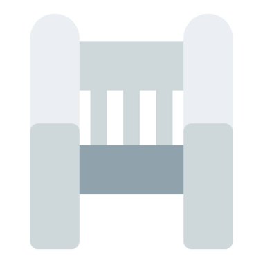 Süslü ıvır zıvırlı ağır bir bira sandalyesi..