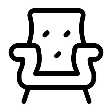 Ev dekorasyonu için lüks bergere koltuğu.