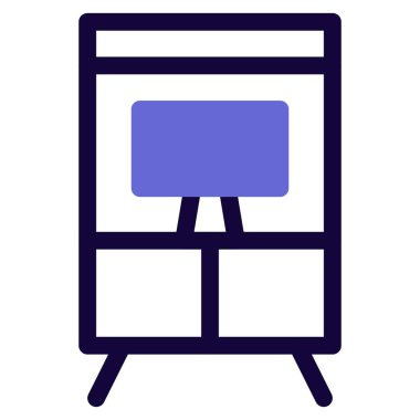 Hutch, raflar, dolaplar ve çekmeceler..