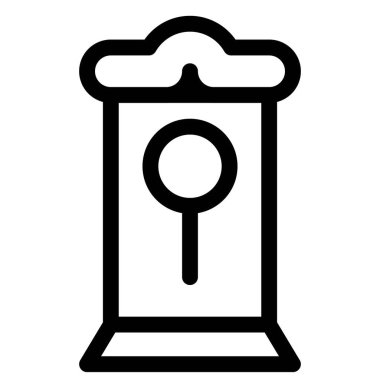 Sarkaçlı uzun serbest saat..