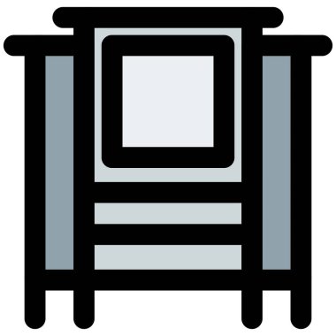 Bir şeyleri düzenlemek için dekoratif önlem.