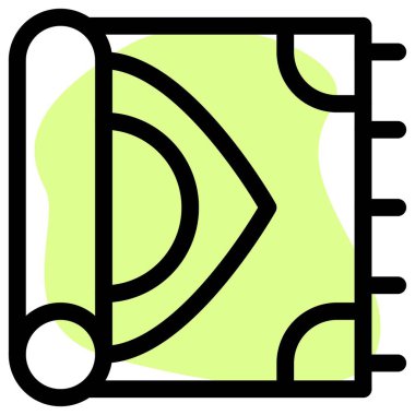 Yoga egzersizi için kalın örülü halı..