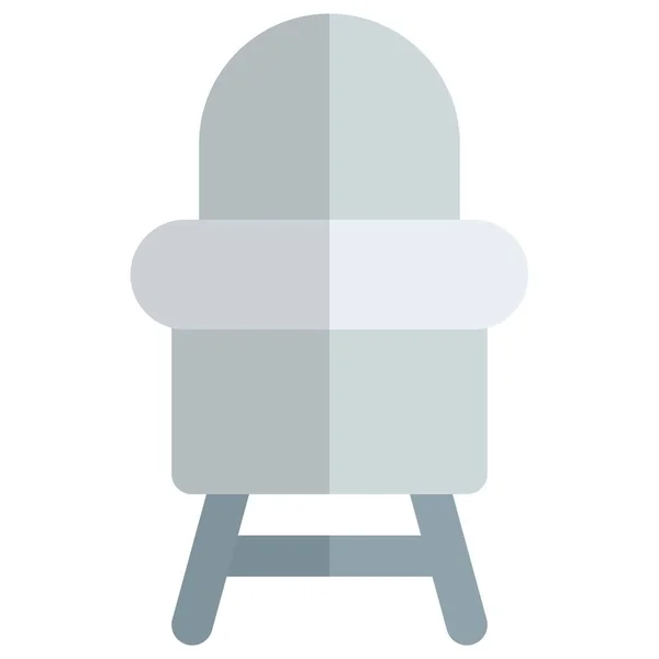 Chaise Haute Bébé Pour Manger Les Repas — Image vectorielle