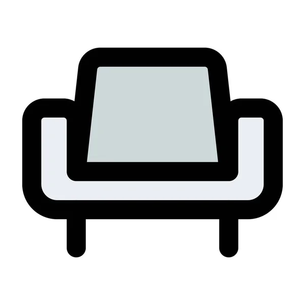 Удобное Кресло Отдыха — стоковый вектор