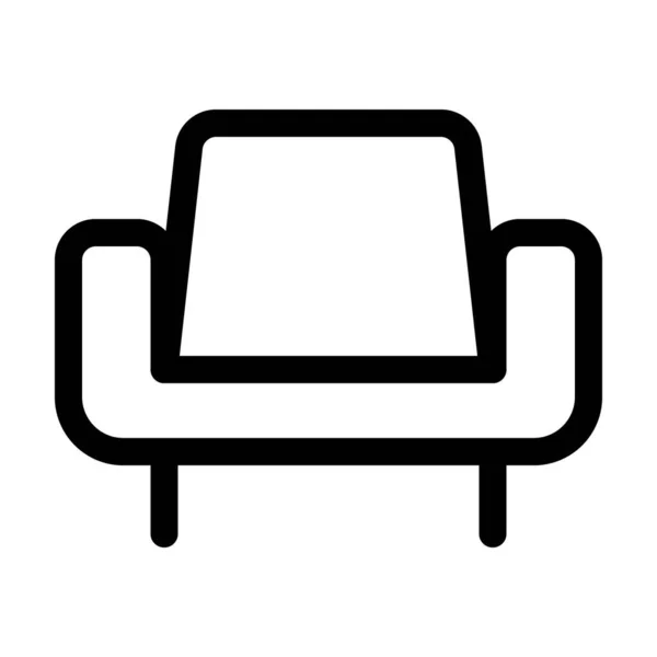 Зручне Крісло Відпочинку — стоковий вектор