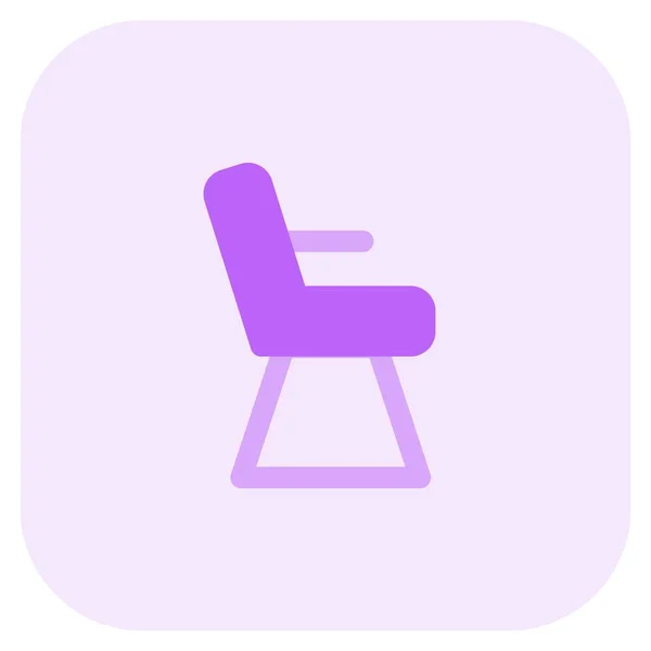 Cadeira Escritório Ergonômica Ajustável Com Mesa — Vetor de Stock
