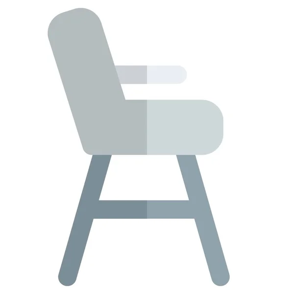 Yüksek Sandalye Genelde Bebekler Için Kullanılır — Stok Vektör