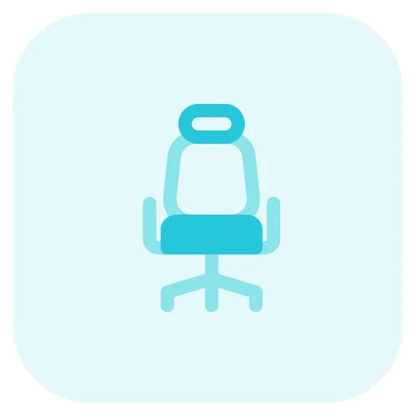 Tall Comfortable Ergonomic Office Chair — Stock Vector