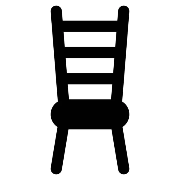 Escada Volta Cadeira Estilo Tradicional —  Vetores de Stock