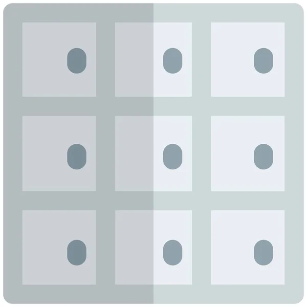 立方体 用来储存物品的架子 — 图库矢量图片