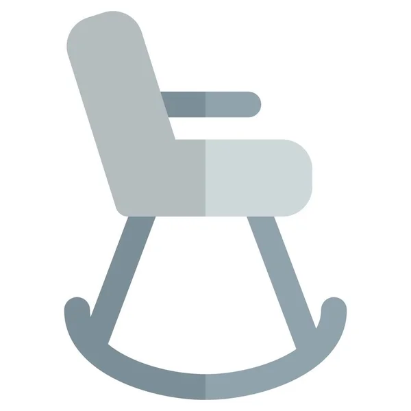 Ergonomiczne Krzesło Szybowcowe Łagodzenia Bólu — Wektor stockowy