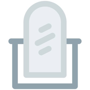 Büyük boy ayna, temel bir oda mobilyası..