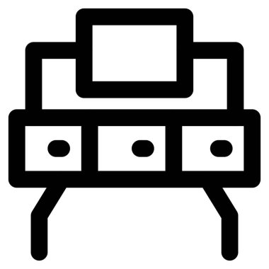 Birkaç çekmeceden oluşan kibir seti