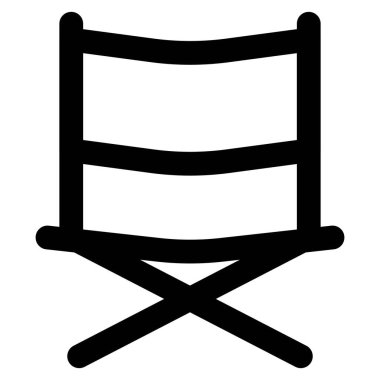 Açık hava için rahat ve katlanabilir sandalye.