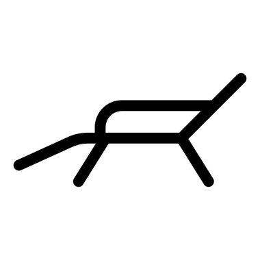 Rahat şezlong ya da şezlong.