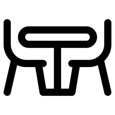 Ahşap masalı şık yemek sandalyeleri..