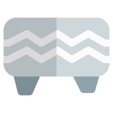 Ayak masajı için kullanılan yastıklı tuffet