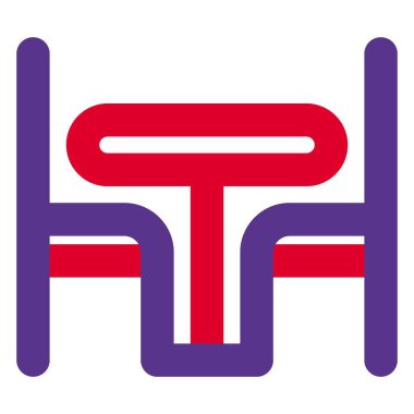 Yemek yemek için kullanılan bir masa..