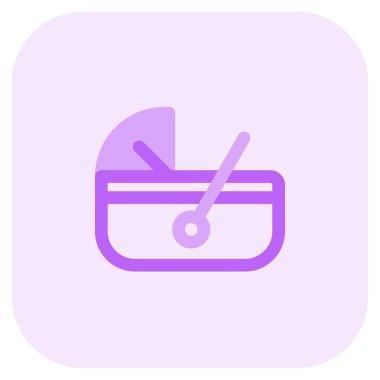 Bebekler için beşik ya da beşik kaplı.