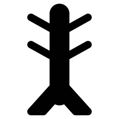 Elbise asmak için vale..